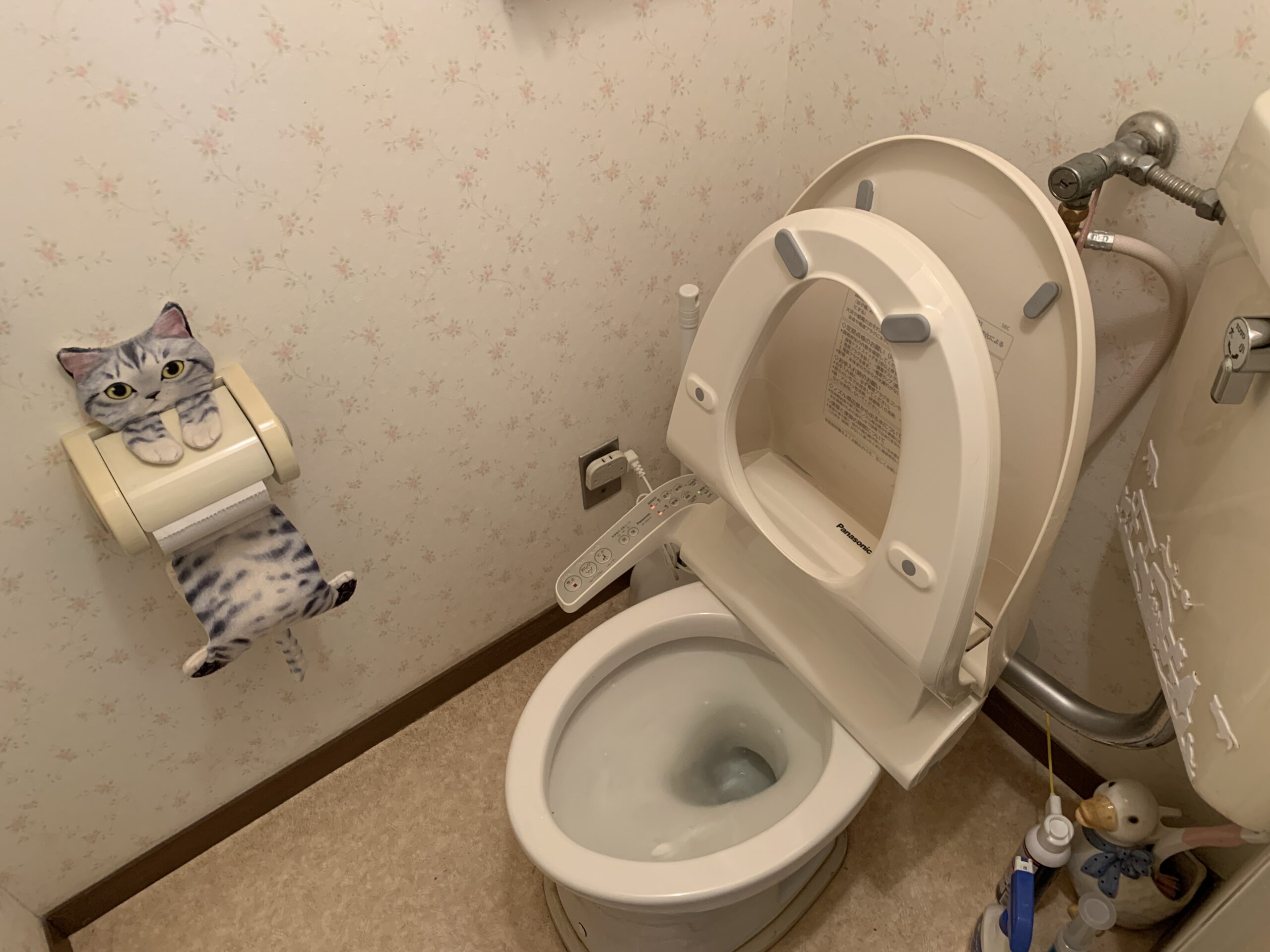 トイレつまりローポンプ作業事例-香芝市鎌田
