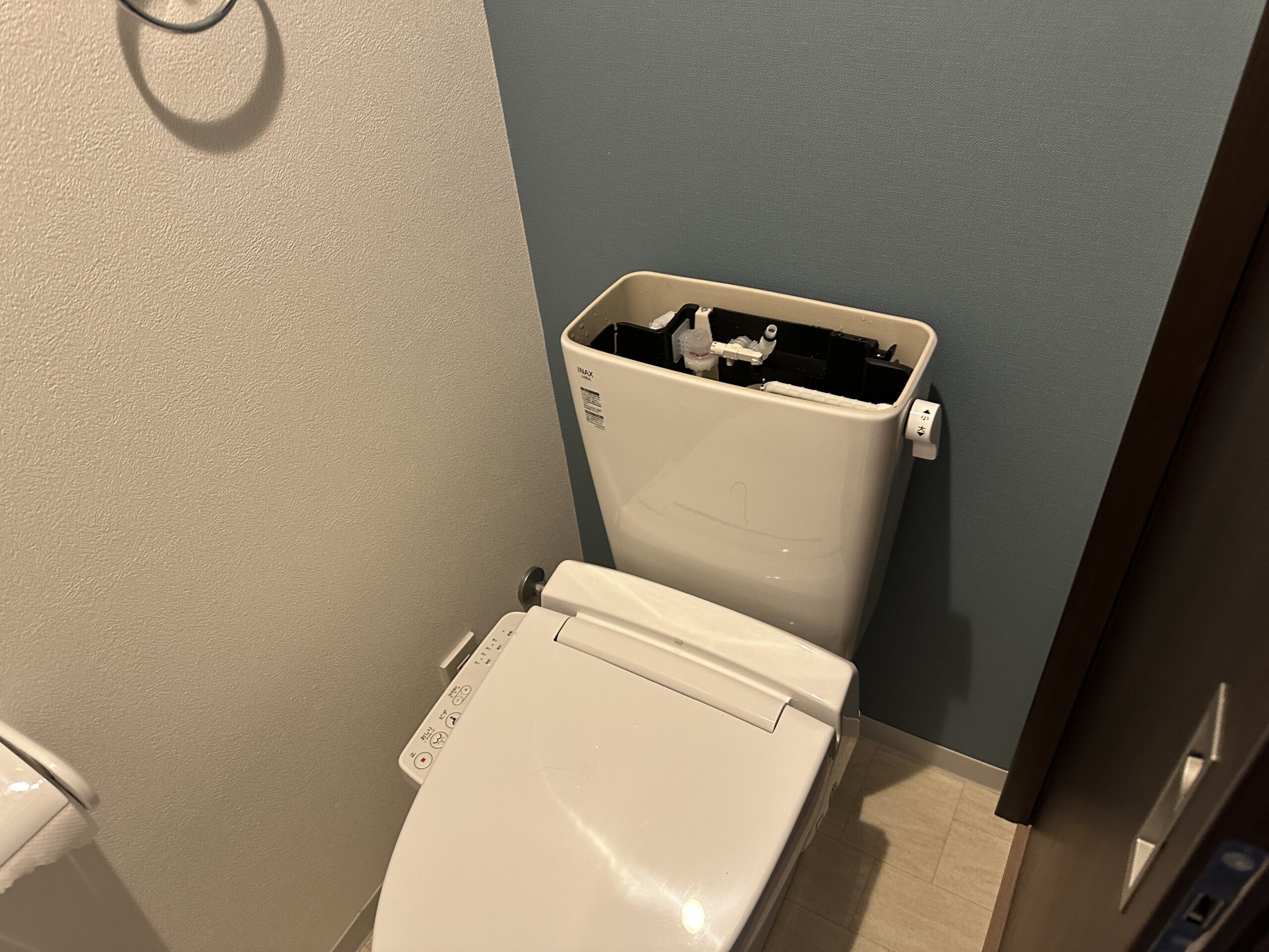 トイレのタンクに水が溜まらない-葛城市新在家