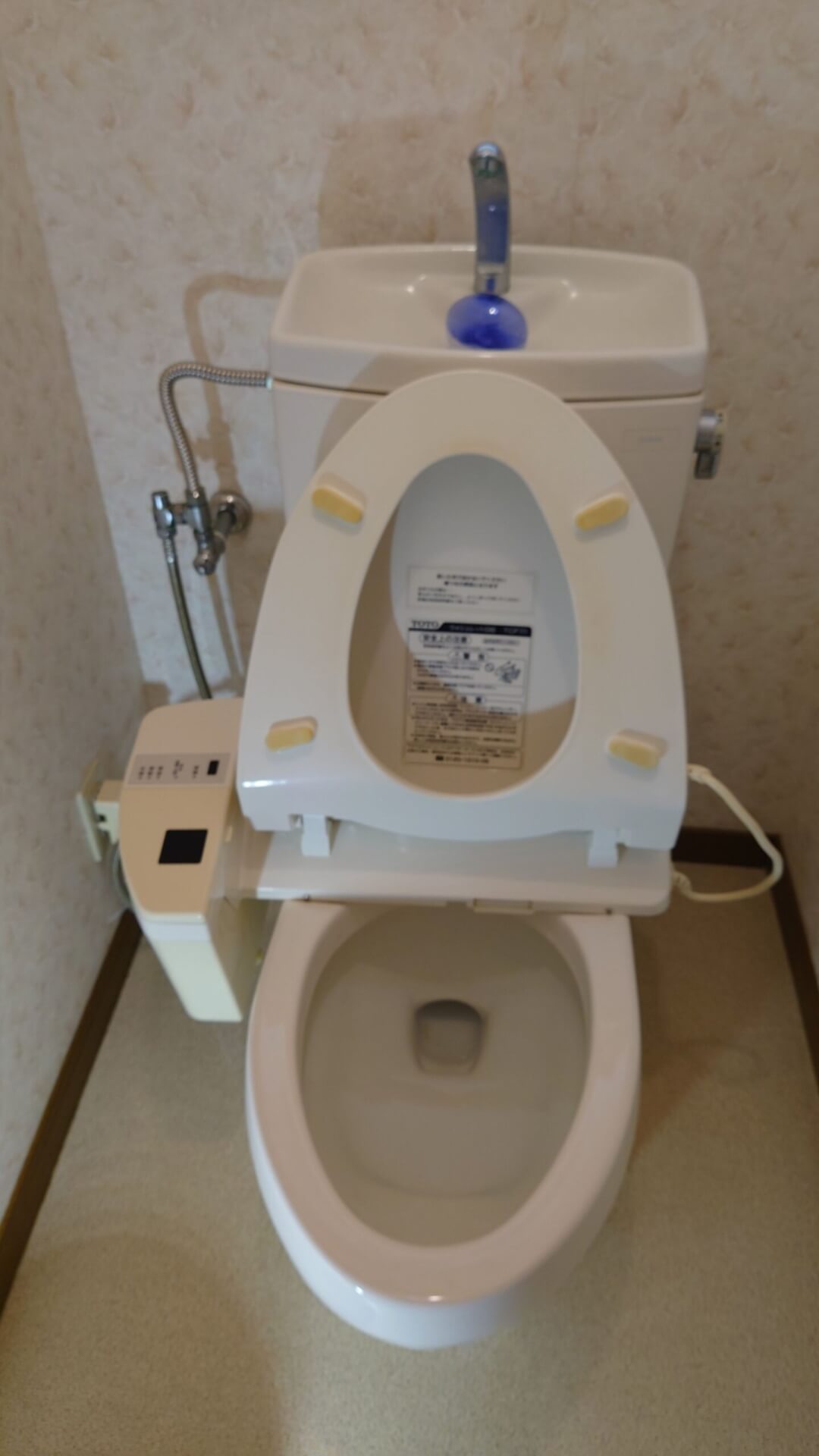 掃除スポンジによるトイレつまりを解消-加古川市