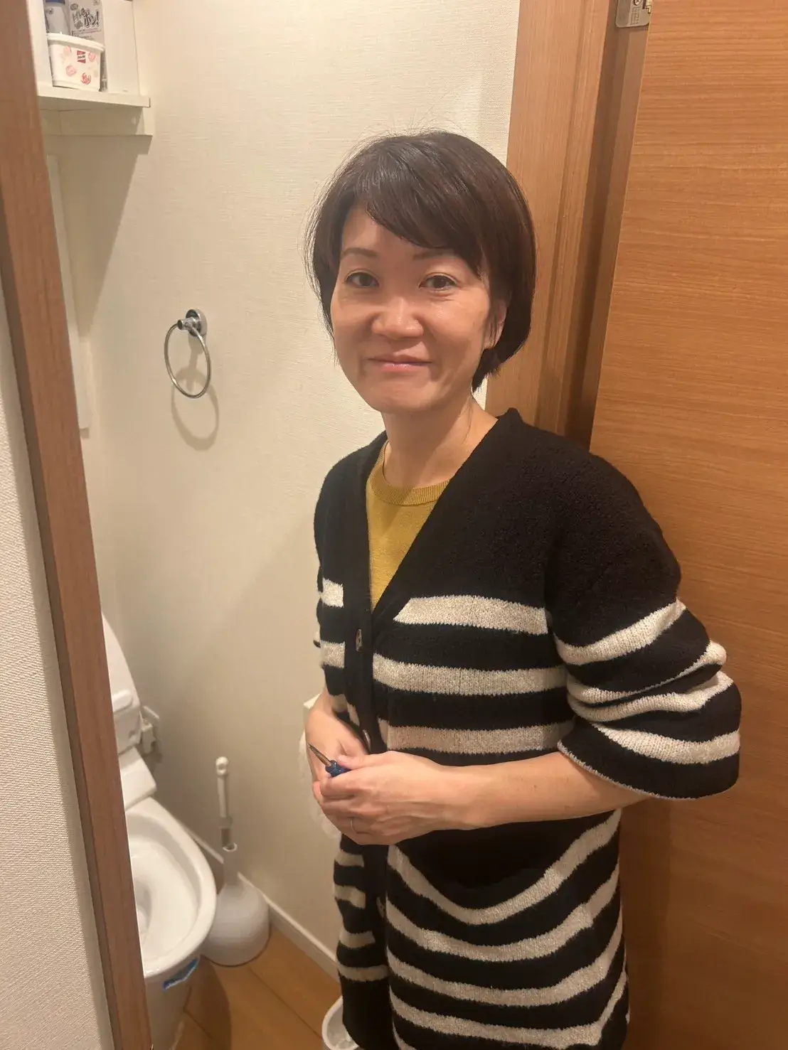 トイレットペーパーによる2度目のトイレつまり- 中野区江原町