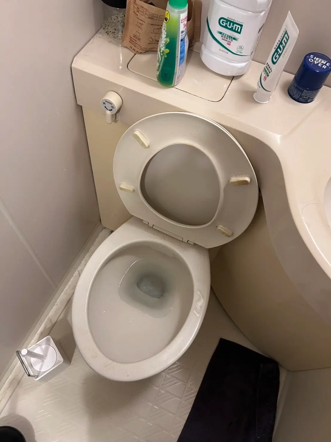 流せるシートのトイレつまりを即日解決-横浜市神奈川区